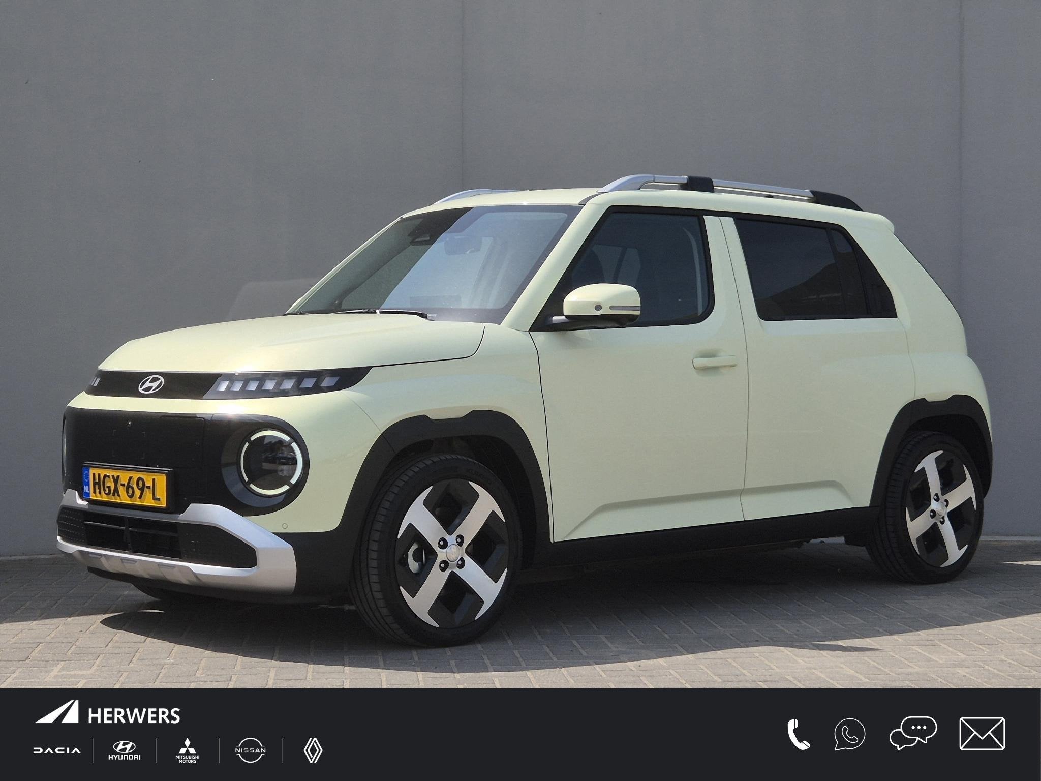 Hyundai INSTER Evolve Plus 49 kWh / SOH 100% / Origineel Ned, 1328 kg, Stof, Gebruikt, 116 pk