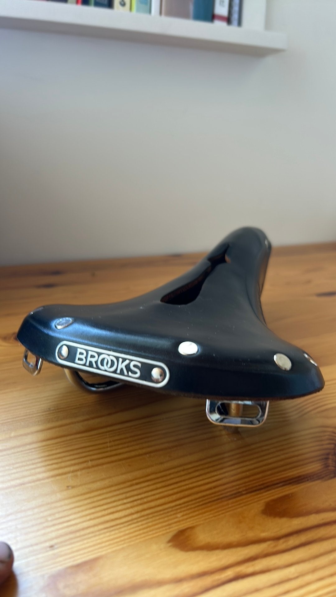 Brooks zadel heren B.17, Fietsen en Brommers, Fietsonderdelen, Ophalen of Verzenden, Zo goed als nieuw, Zadel