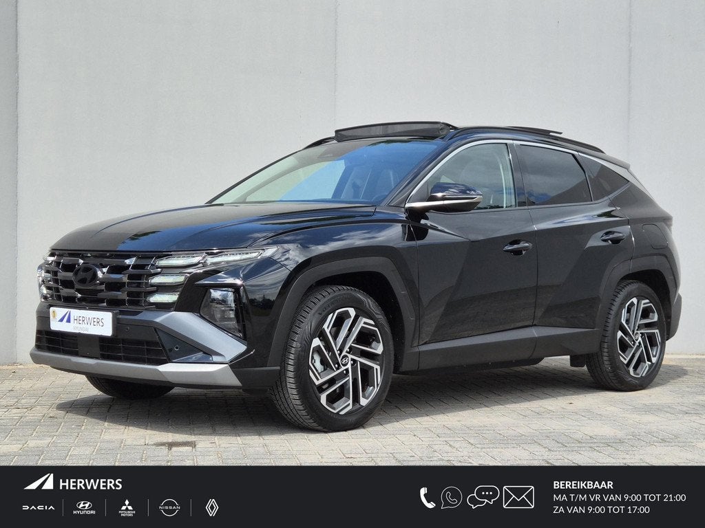 Hyundai Tucson 1.6 T-GDI PHEV Premium Sky / Fabrieksgarantie, Auto's, Hyundai, Bedrijf, Te koop, Tucson, ABS, Adaptieve lichten