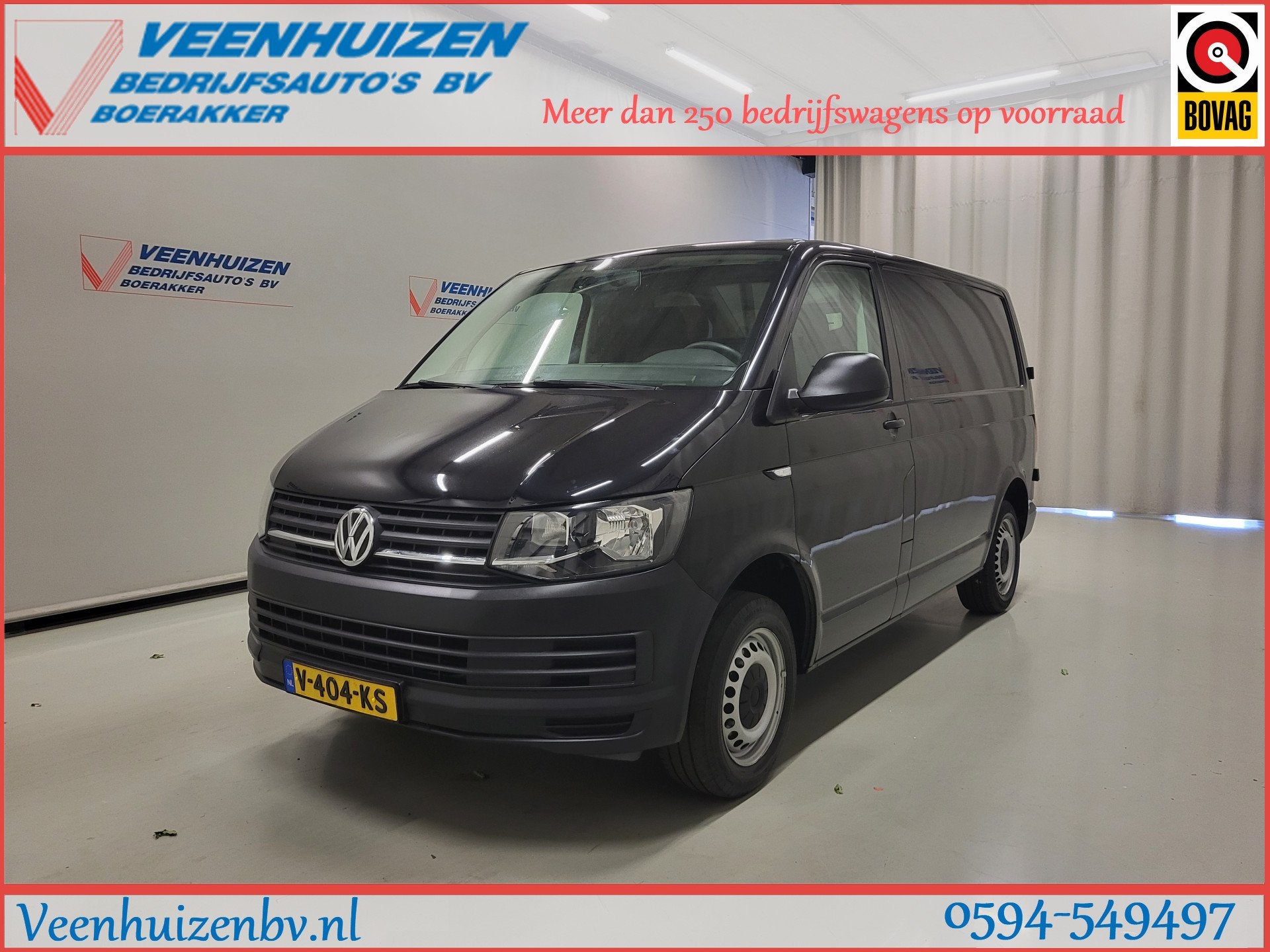 Volkswagen Transporter 2.0TDI Euro 6! (bj 2018), Auto's, Voorwielaandrijving, 86 pk, Gebruikt, Euro 6