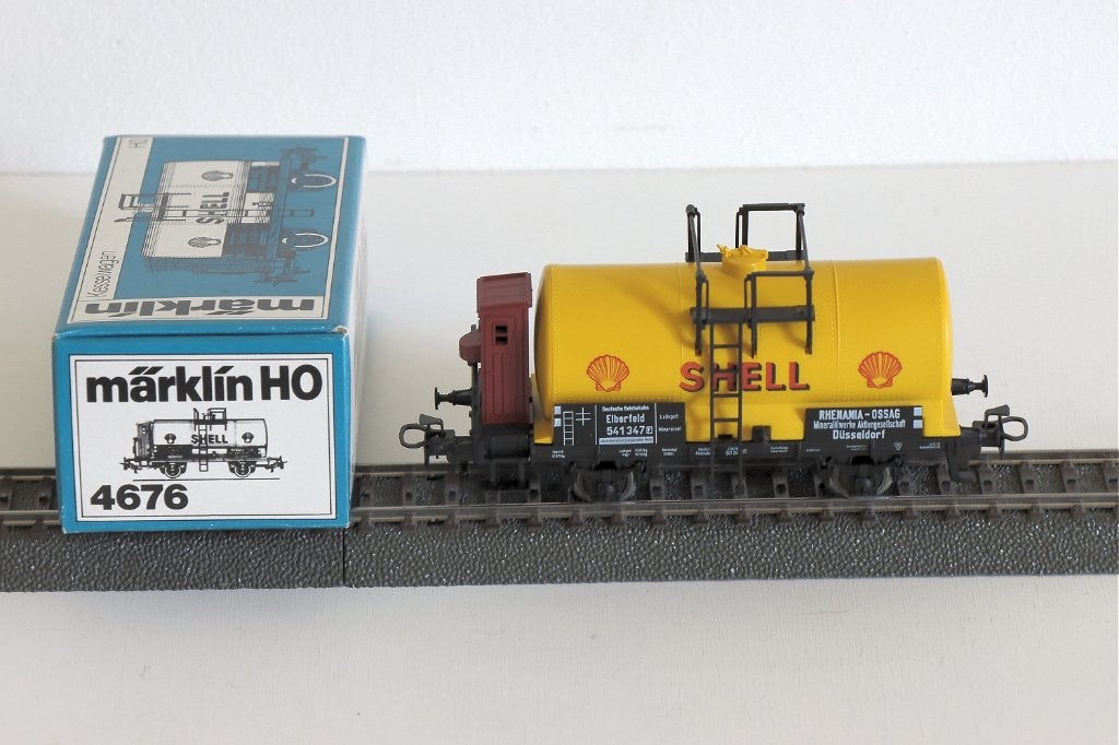 Märklin 4676 H0 Ketelwagon 'Shell' in ovp, Wisselstroom, Ophalen of Verzenden, Märklin, Nieuw