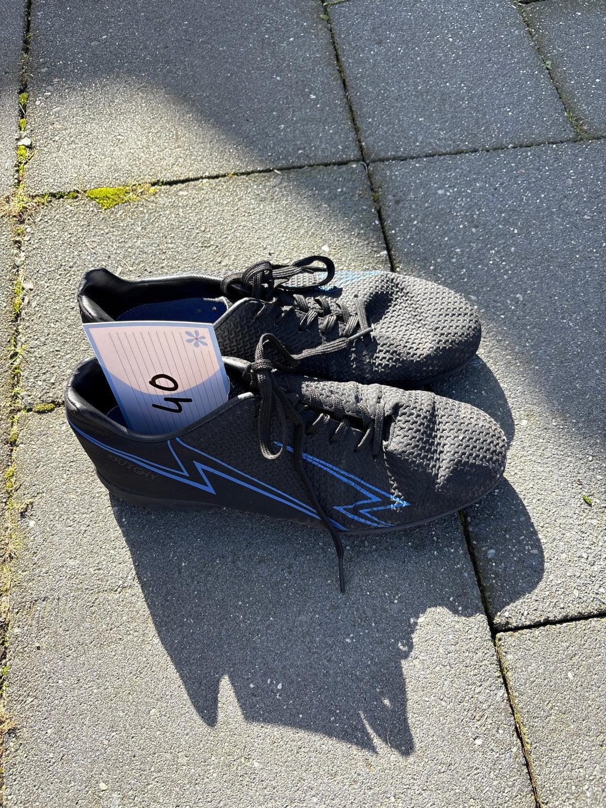 Zwarte sportschoenen maat 40, Ophalen of Verzenden, Gebruikt, Schoenen