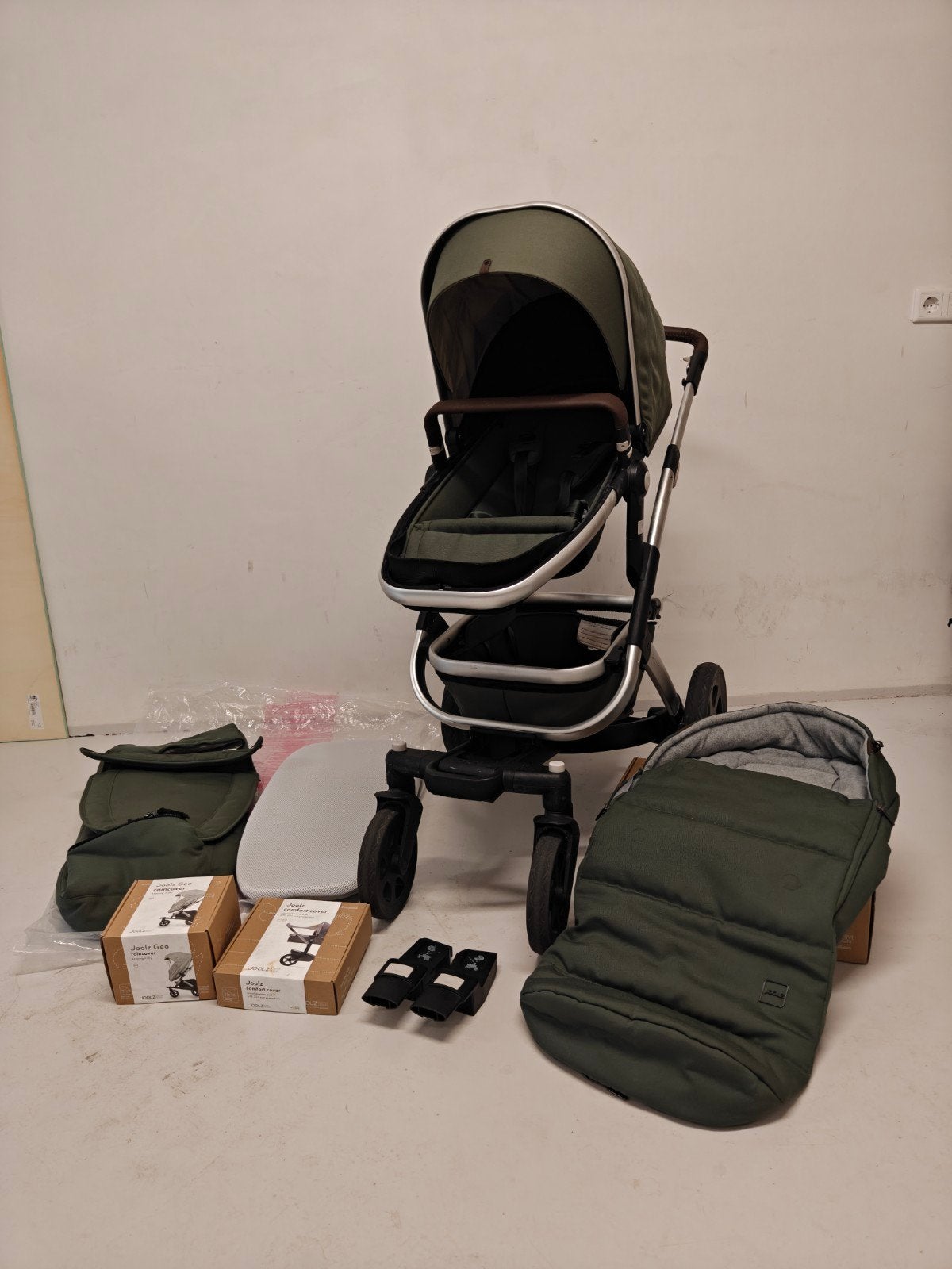 Joolz Geo 2, complete set, Ophalen, Gebruikt, Overige merken, Met reiswieg