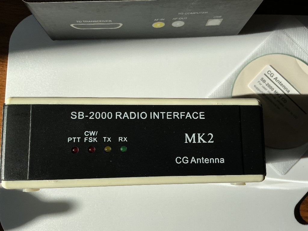 Te koop SB2000 interface met kabelset icom, Telecommunicatie, Ophalen of Verzenden, Nieuw, Zender en Ontvanger