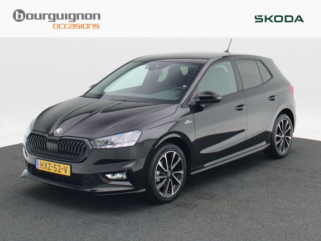 Skoda Fabia 1.0 TSi 116 Pk Automaat Monte Carlo | Stoelverwa, Automatische klimaatregeling, Gebruikt, Euro 6, Zwart