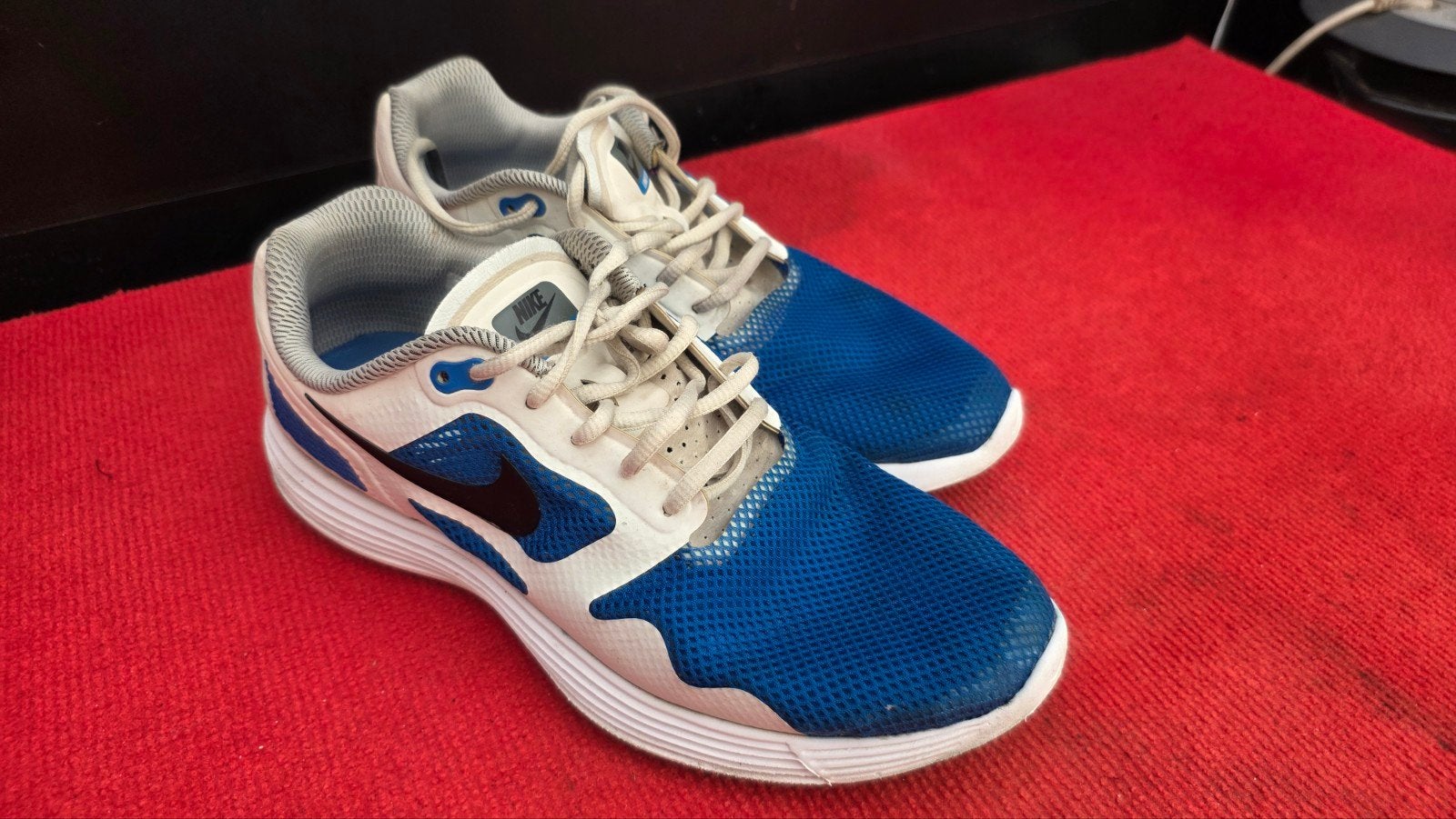 Nike Lunar Flow sportschoenen - Maat 44.5, Blauw, Nike, Overige maten, Ophalen of Verzenden