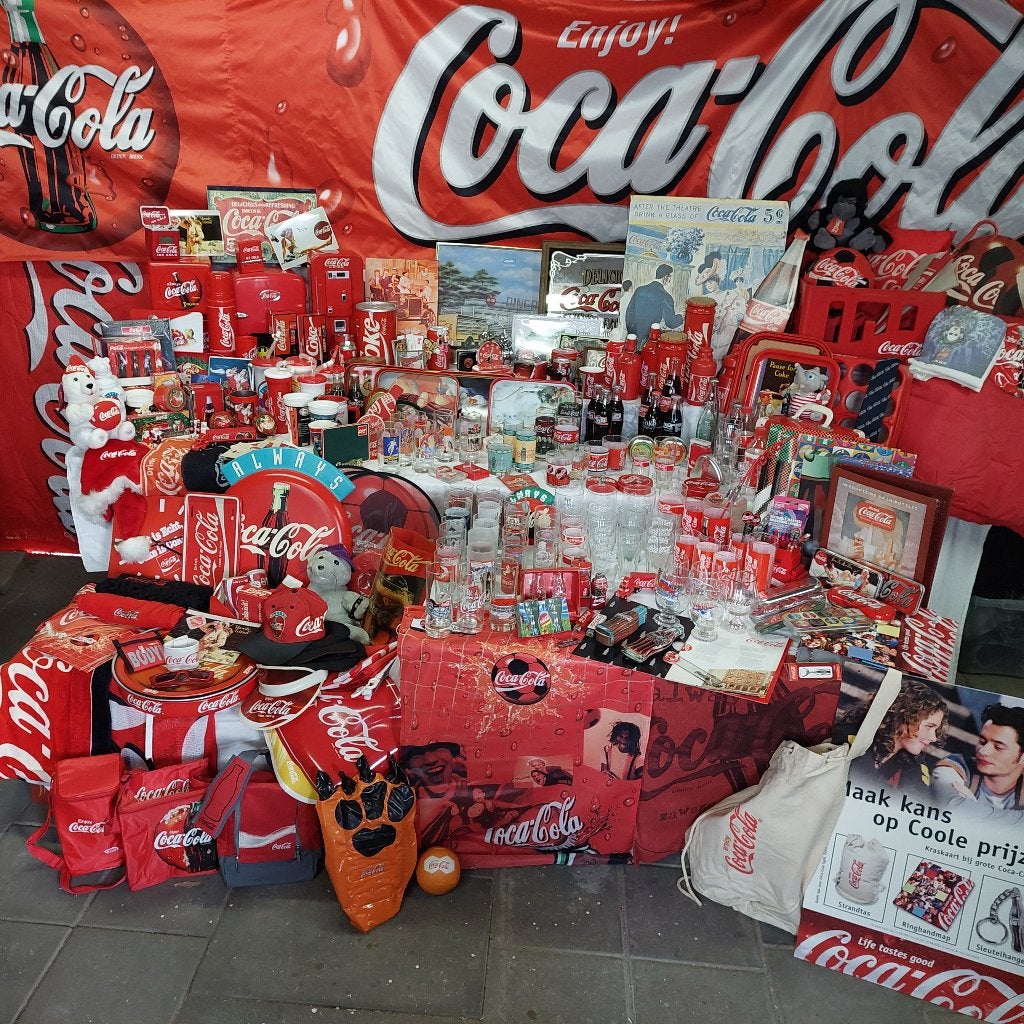 super grote verzameling coca cola, Ophalen, Gebruikt