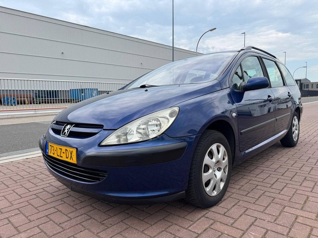 Peugeot 307 Break 1.6-16V /1e eig/Airco/Cruise/Nieuwe APK, Auto's, Peugeot, Stof, Gebruikt, 4 cilinders, Blauw