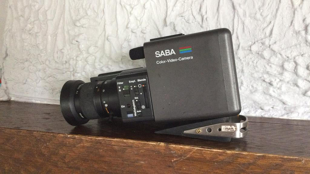 Saba cvc73 compact video camera., Audio, Tv en Foto, Ophalen of Verzenden, 8mm