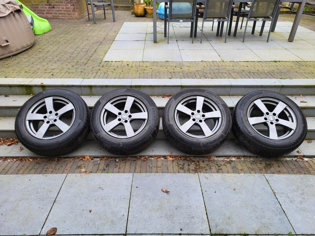 Lexus NX Velgen met Continental Wintercontact winterband, Auto-onderdelen, Banden en Velgen, Ophalen, Banden en Velgen, 17 inch