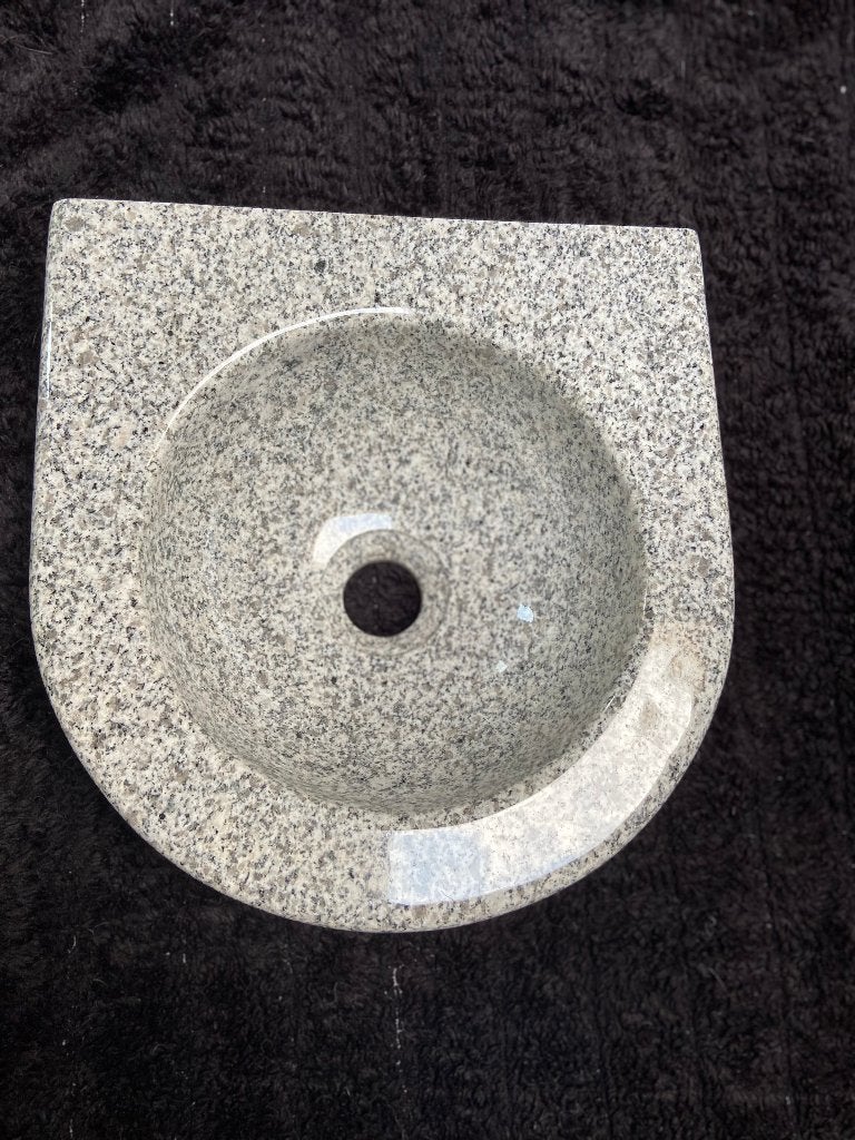 Toiletspoelbakje grijs/zwart, Minder dan 50 cm, Nieuw, Ophalen of Verzenden, Minder dan 25 cm