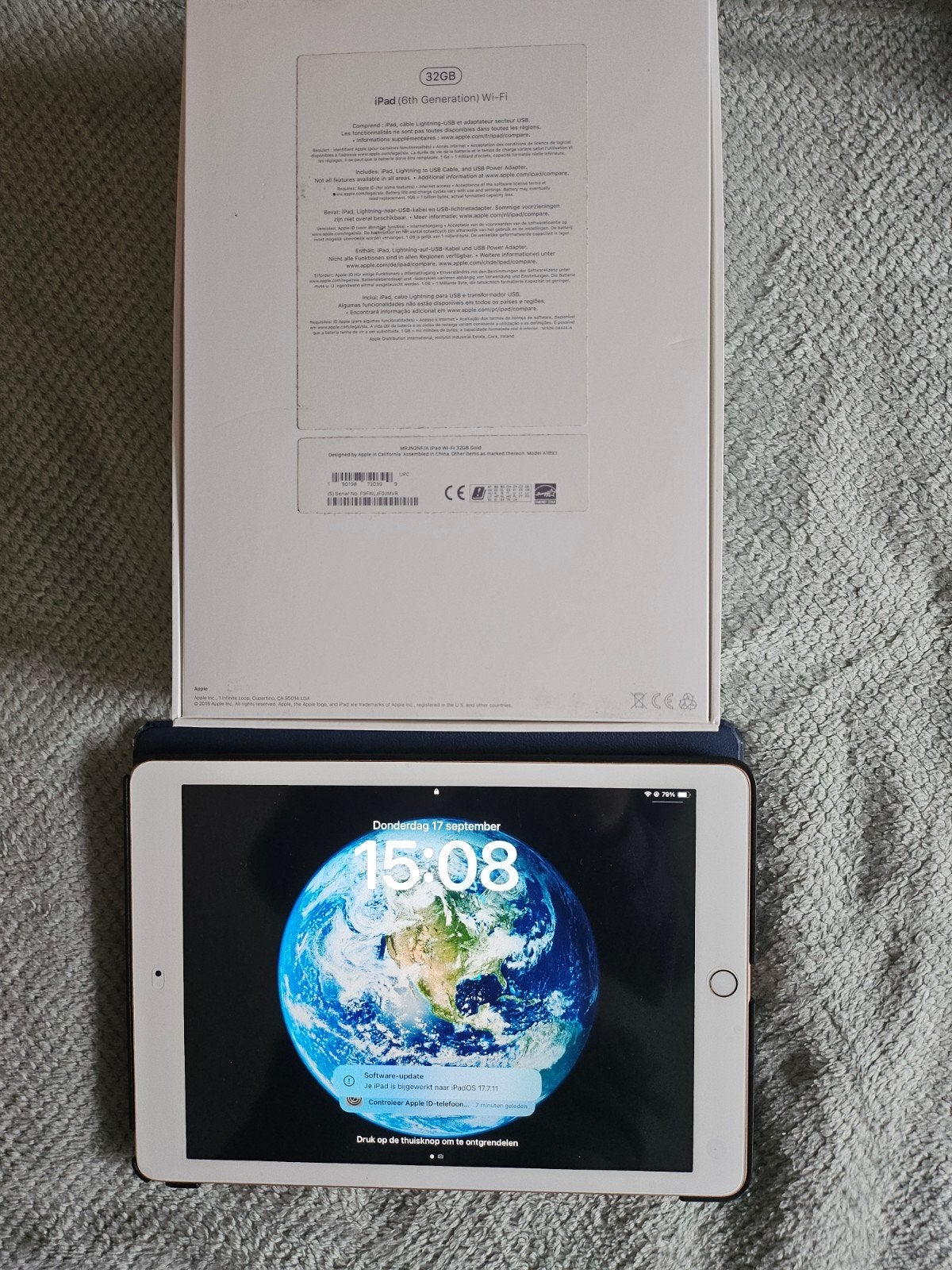 Ipad gen 6 rose goud 32g, Computers en Software, 10 inch, Rose Goud, 32 GB, Apple iPad