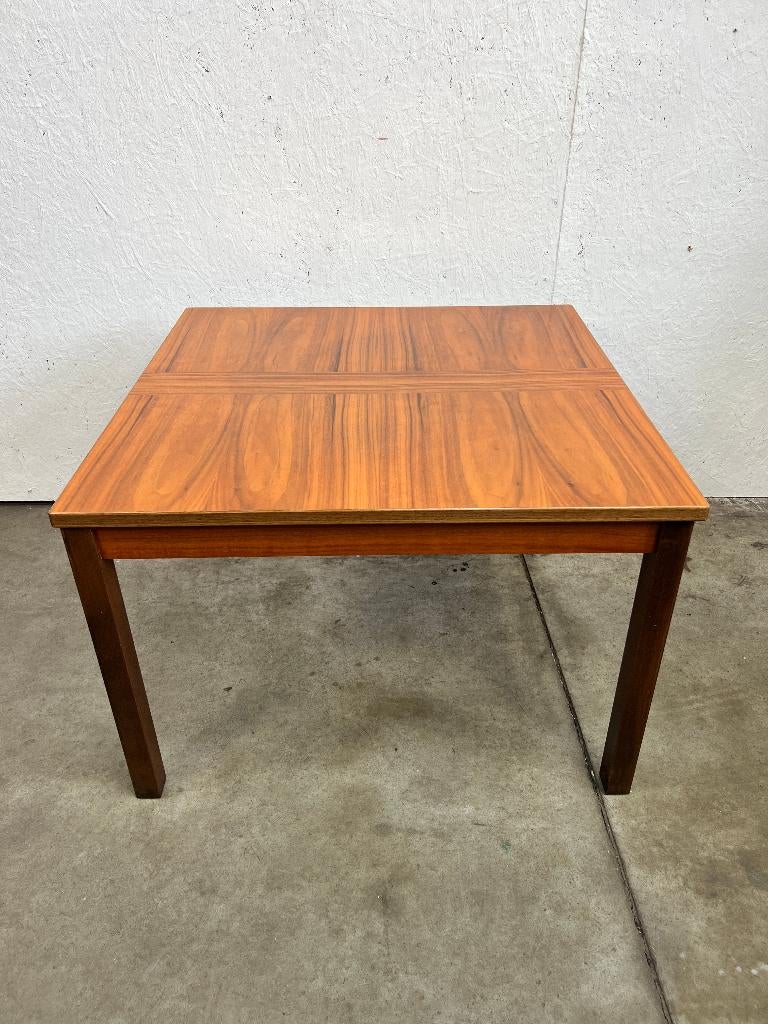 Vintage Deense Salontafel / Bijzettafel, teak 1970's, Ophalen, Gebruikt, 50 tot 100 cm, 50 tot 100 cm
