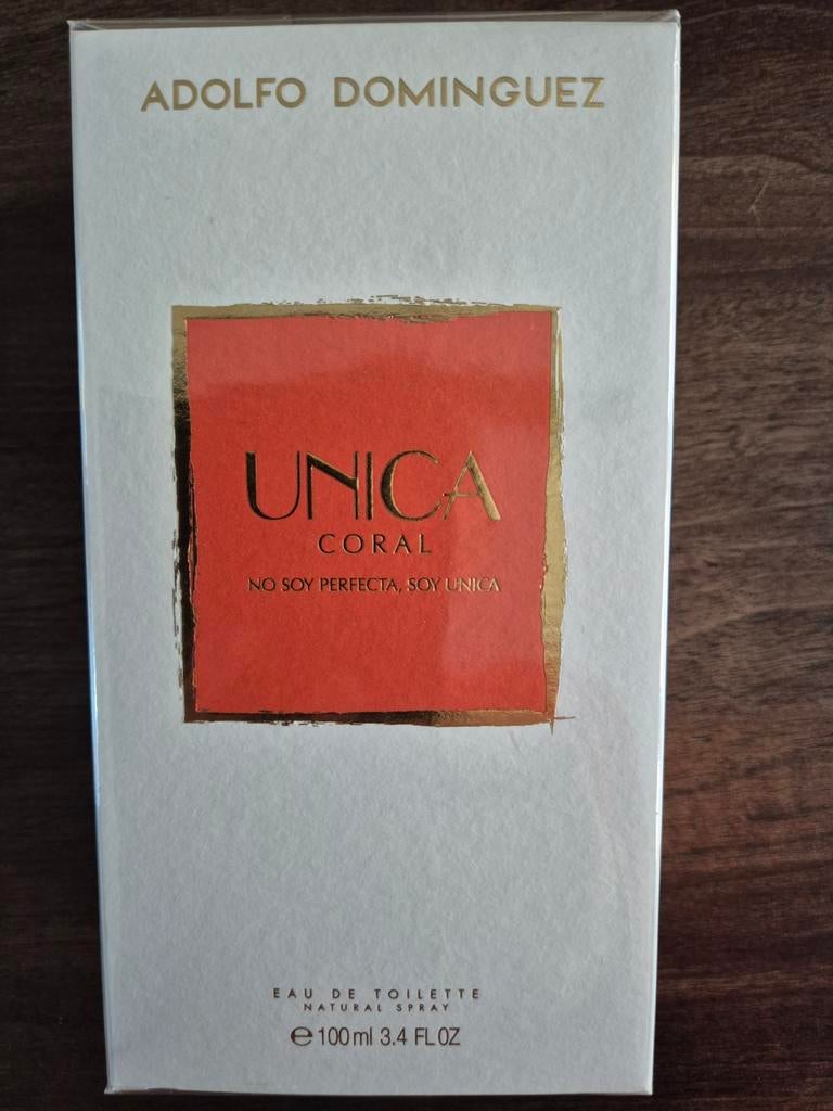 Adolfo Dominguez Unica Coral Eau de Toilette 100ml NIEUW!, Ophalen of Verzenden, Nieuw