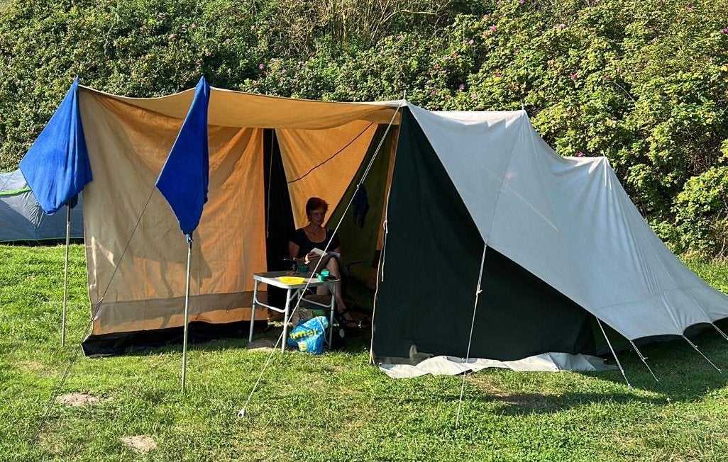 De Waard papegaaiduiker tent middelgroot, Ophalen, Tot en met 3