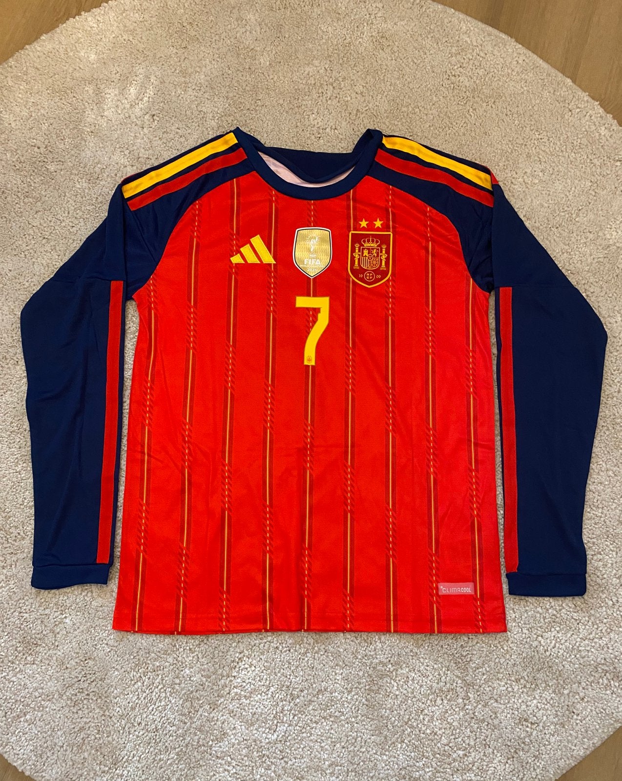 Spanje 2026 WK Ferran Torres [7] maat M nieuw, Maat M, Verzenden, Nieuw, Shirt