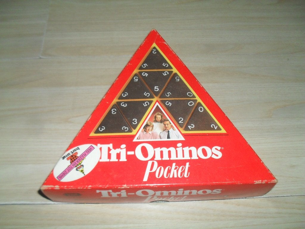 Tri-Ominos Pocket, Een of twee spelers, Ophalen, Gebruikt, Goliath