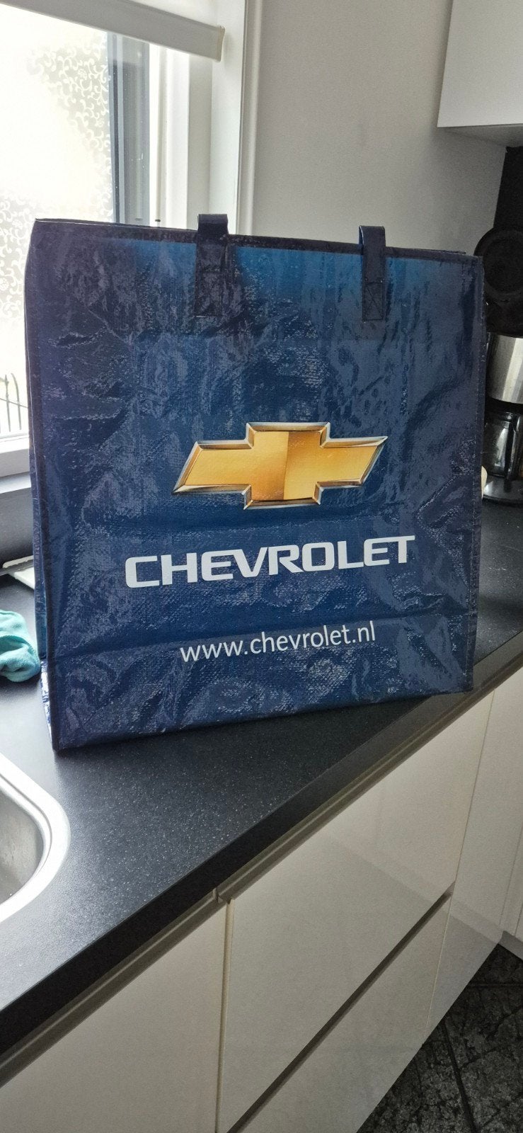nieuwe Chevrolet tas, Ophalen of Verzenden, Nieuw, 30 cm of meer, Minder dan 35 cm