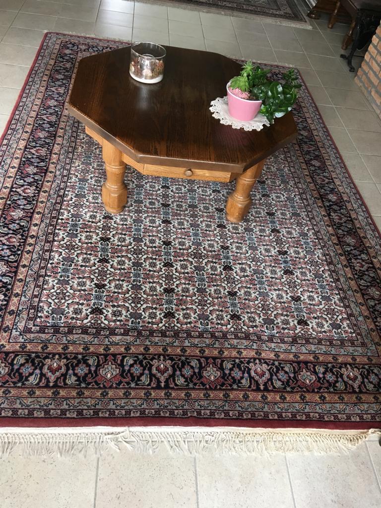 Handgeknoopte pers Herati 293 x 201 cm met certificaat, Ophalen