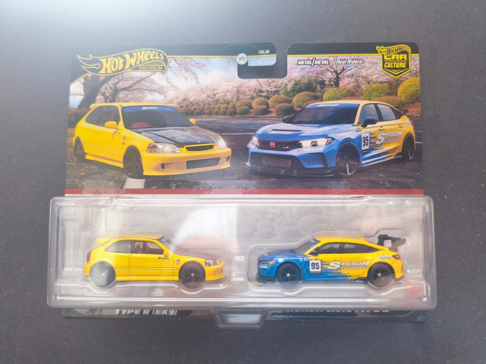 Hot Wheels Spoon 2-pack Honda Civic Type R, Ophalen of Verzenden, Nieuw, Auto