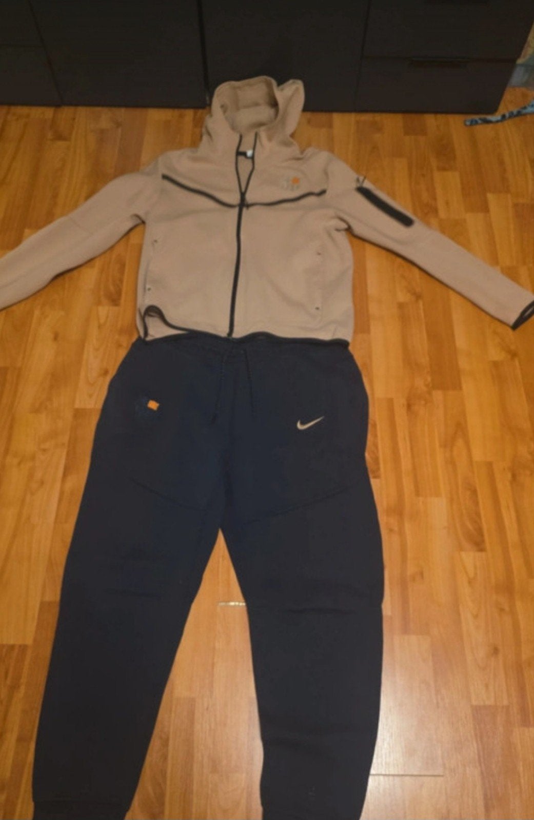 Nike Tech Fleece Trainingspak - Barcelona Editie, Ophalen, Meerkleurig, Nike, Maat 56/58 (XL)