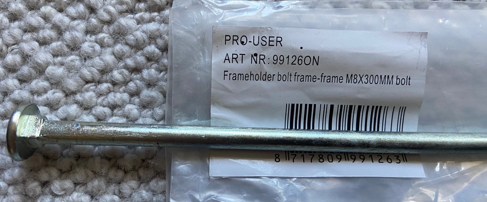 Losse slotbout voor framehoude NIEUW, Ophalen of Verzenden, Nieuw