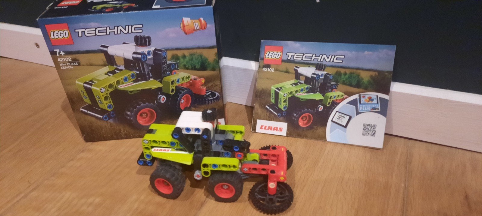 Lego Technic Claas Xerion 2-in-1 set - Zo goed als nieuw, Ophalen of Verzenden, Zo goed als nieuw