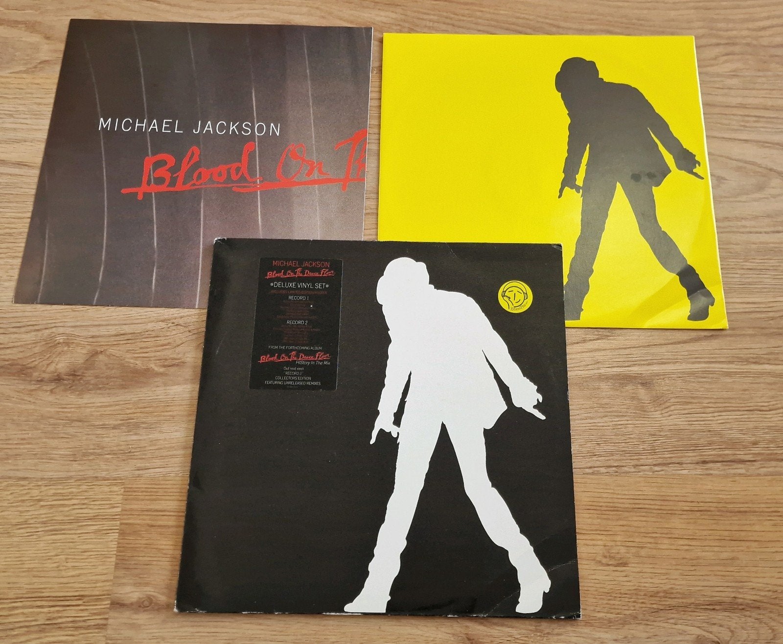 Michael Jackson - Blood On The Dance Floor LP set met poster, Verzenden, Gebruikt