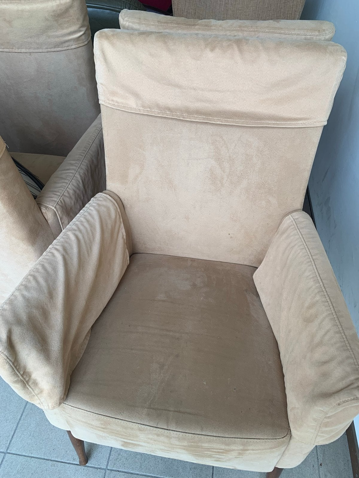 Paul Hofstede Wonen fauteuils 4 stuks, Huis en Inrichting, Fauteuils, Ophalen, Gebruikt, Minder dan 75 cm, Stof