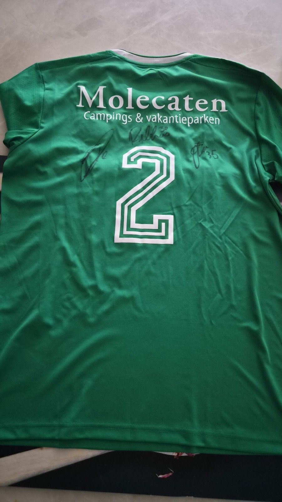 Gesigneerd PEC Zwolle voetbalshirt - Groen, Maat 48/50 (M), Nieuw, Ophalen of Verzenden, Adidas