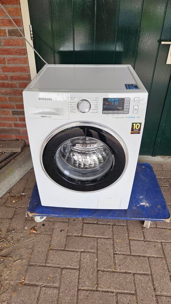 Samsung EcoBubble 7kg Wasmachine, Witgoed en Apparatuur, Wasmachines, Ophalen, Gebruikt, Handwasprogramma, Voorlader