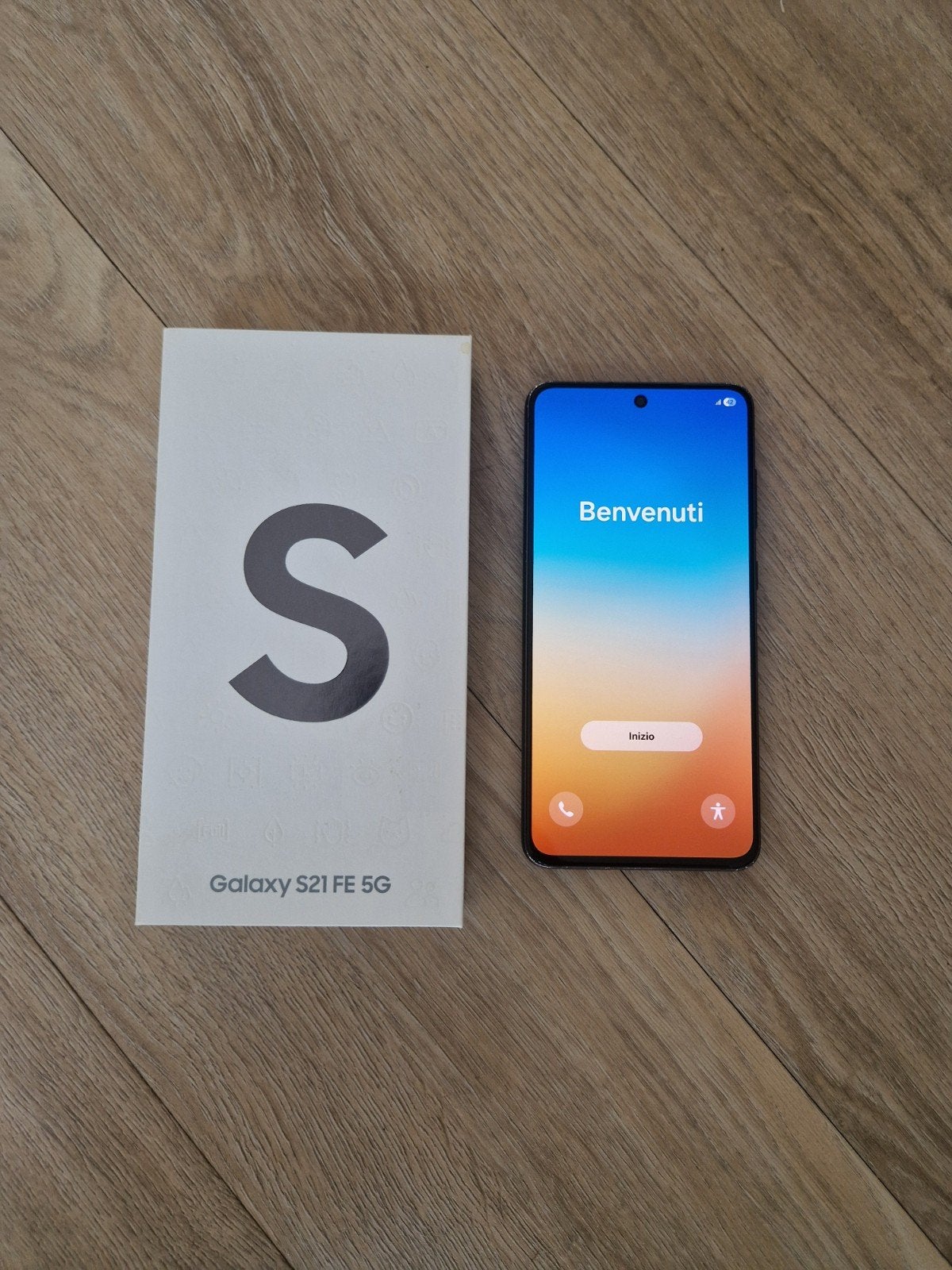 Samsung S21 FE 128GB Zwart/Graphite - incl. originele doos, Gebruikt, Overige modellen, Ophalen of Verzenden, Zonder simlock