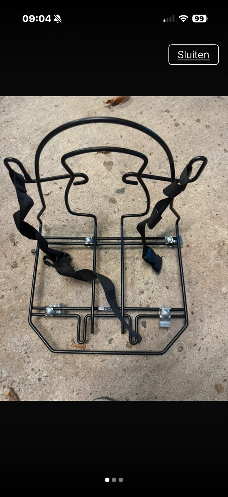 Handige Tassendrager voor Fiets Achterop - Universeel, Ophalen, Gebruikt, Overige typen, Minder dan 20 kg