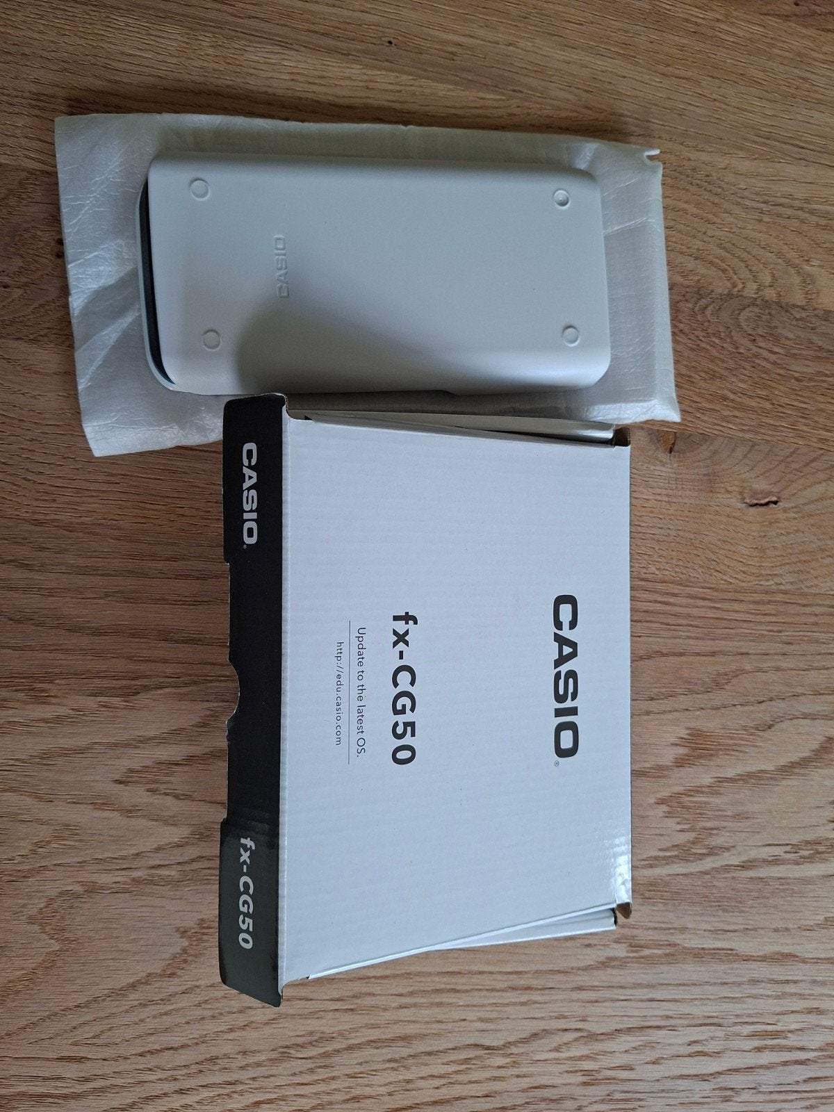 Casio fx-cg50 grafische rekenmachine, Ophalen of Verzenden, Grafische rekenmachine, Zo goed als nieuw