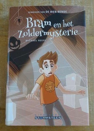 Bram en het zoldermysterie - Michael Reefs (Bieb Bende), Fictie algemeen, Michael Reefs, Ophalen of Verzenden, Zo goed als nieuw