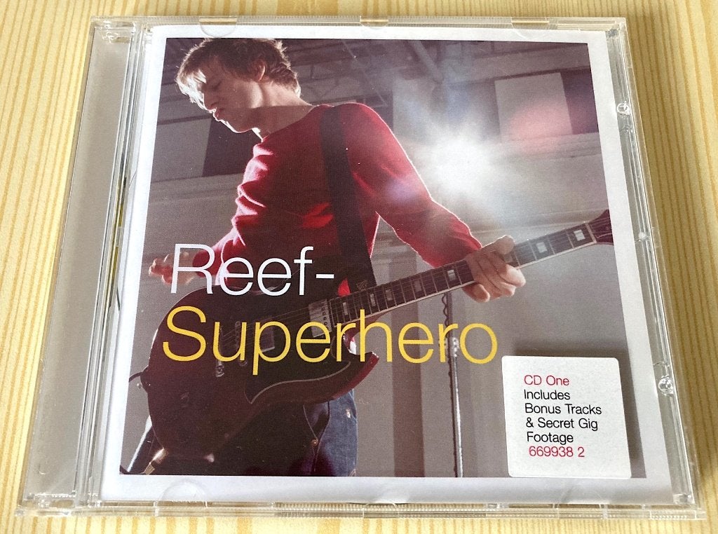 CD Single Reef - Superhero (4 Tracks) UK Import, Ophalen, Zo goed als nieuw, Rock en Metal