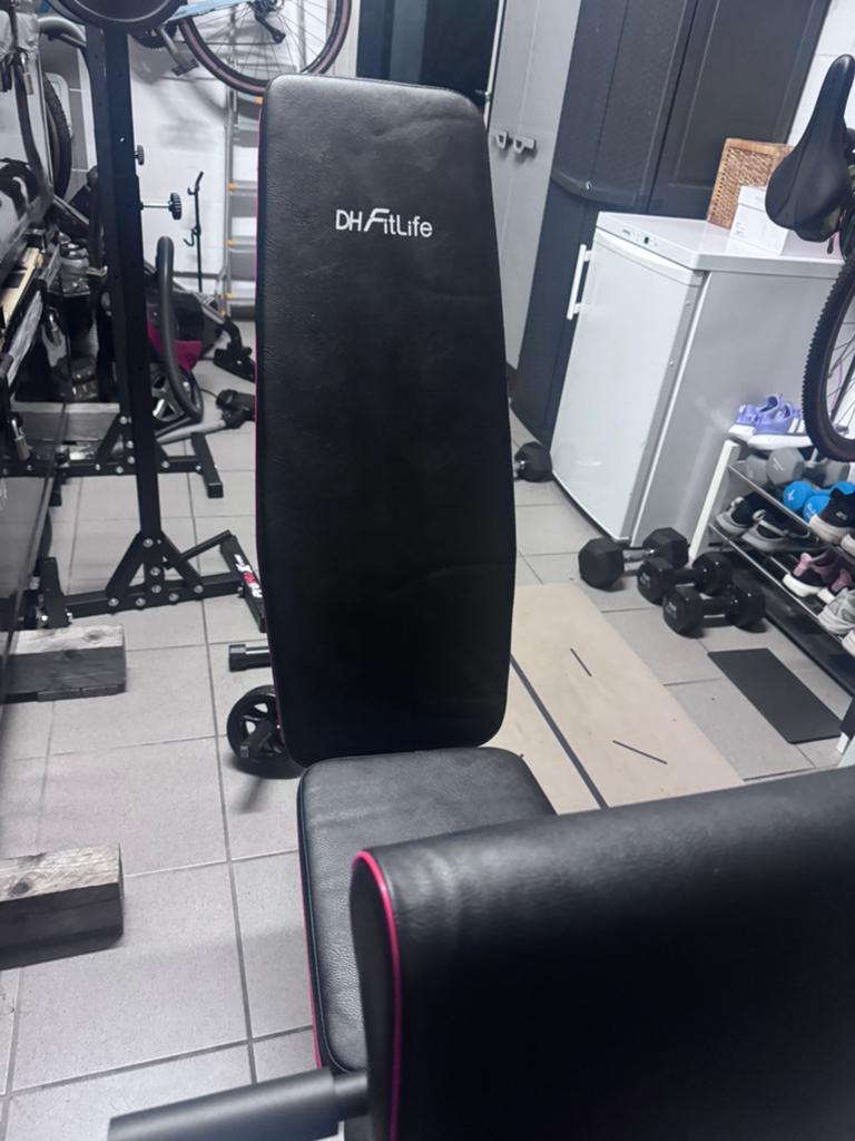 Fitness bench, Sport en Fitness, Fitnessmaterialen, Ophalen, Zo goed als nieuw, Fitnessbank