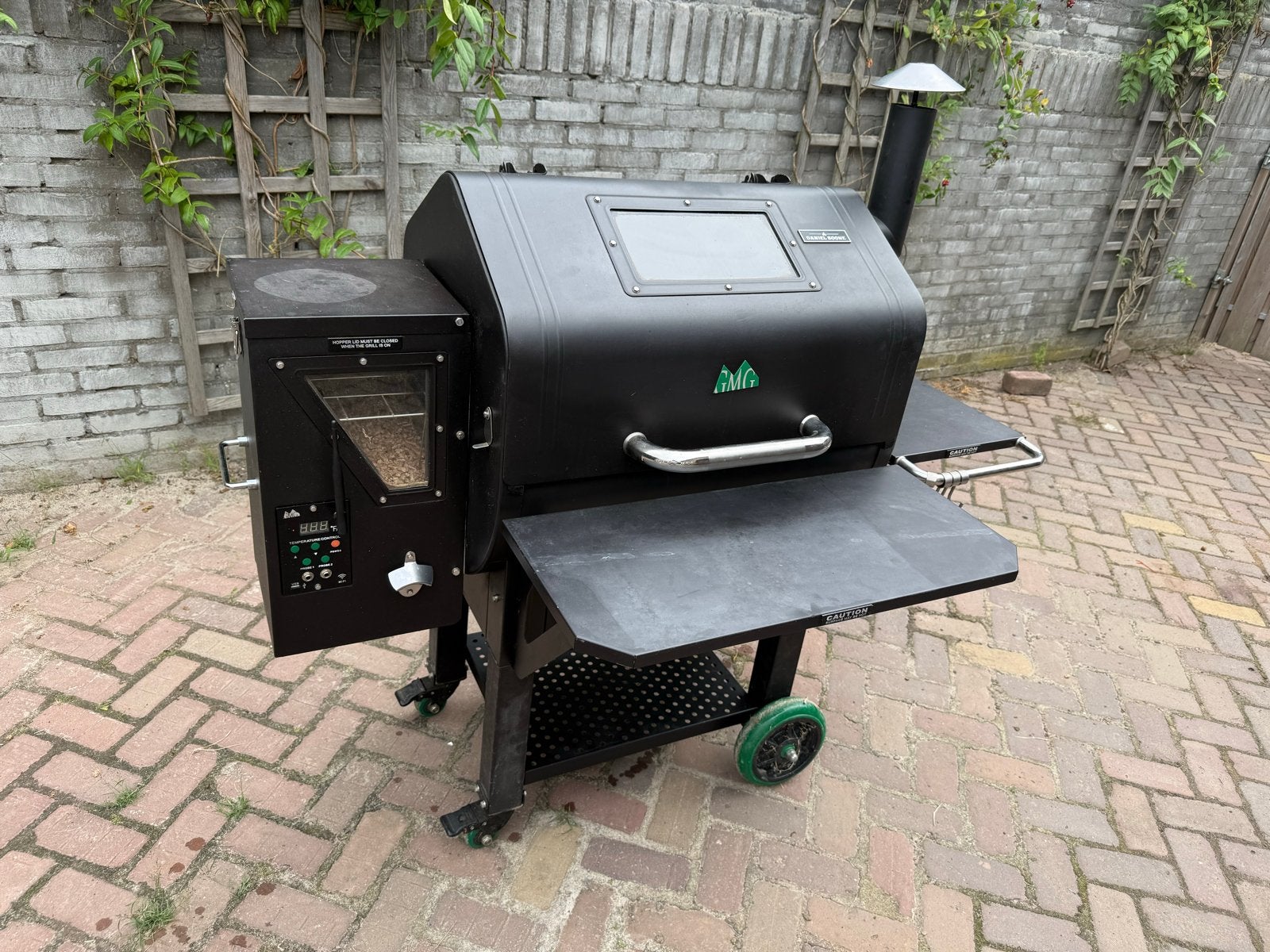 Green mountain Grill Daniel Boone, Tuin en Terras, Ophalen, Gebruikt