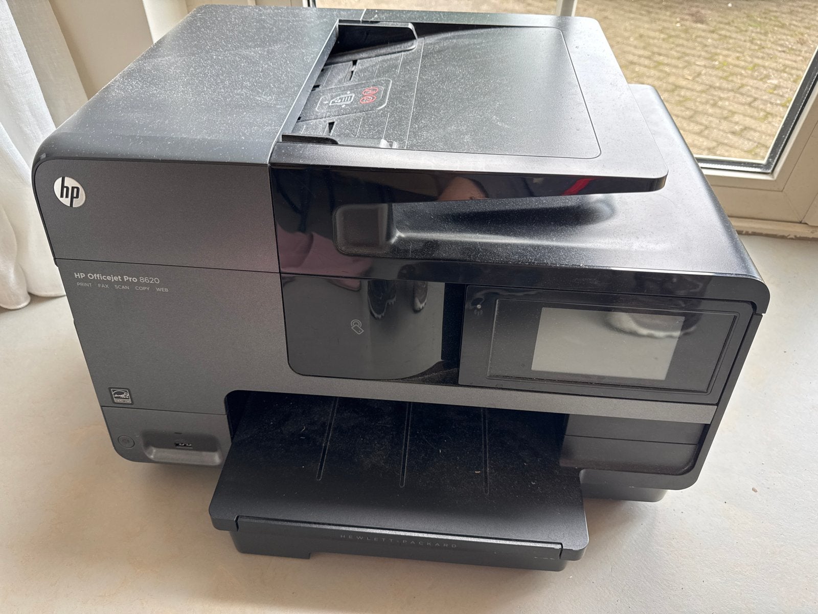 HP Officejet Pro 8620 All-in-One Printer - WERKT NIET MEER, Computers en Software, Gebruikt, Faxen, Inkjetprinter, All-in-one