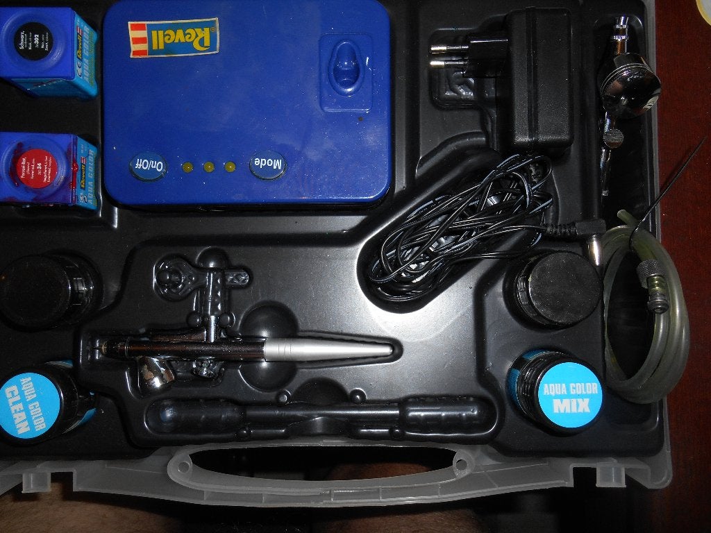 airbrush set, Ophalen of Verzenden, Zo goed als nieuw