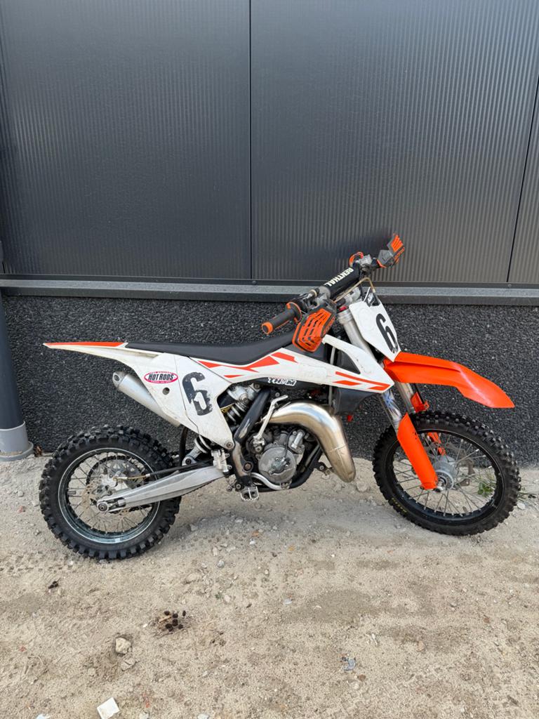 KTM SX 65cc Schakel Kinder Crossmotor 2017 - Opknapper, 6 versnellingen, Gebruikt, 65 cc, Ophalen
