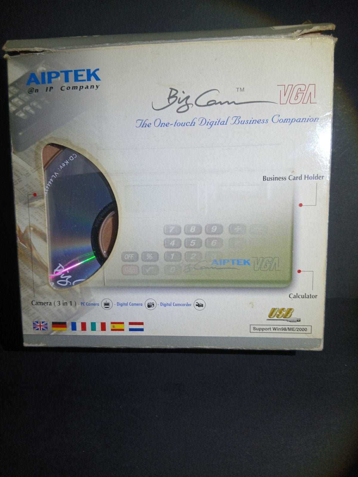 Aiptek Camera, Ophalen of Verzenden