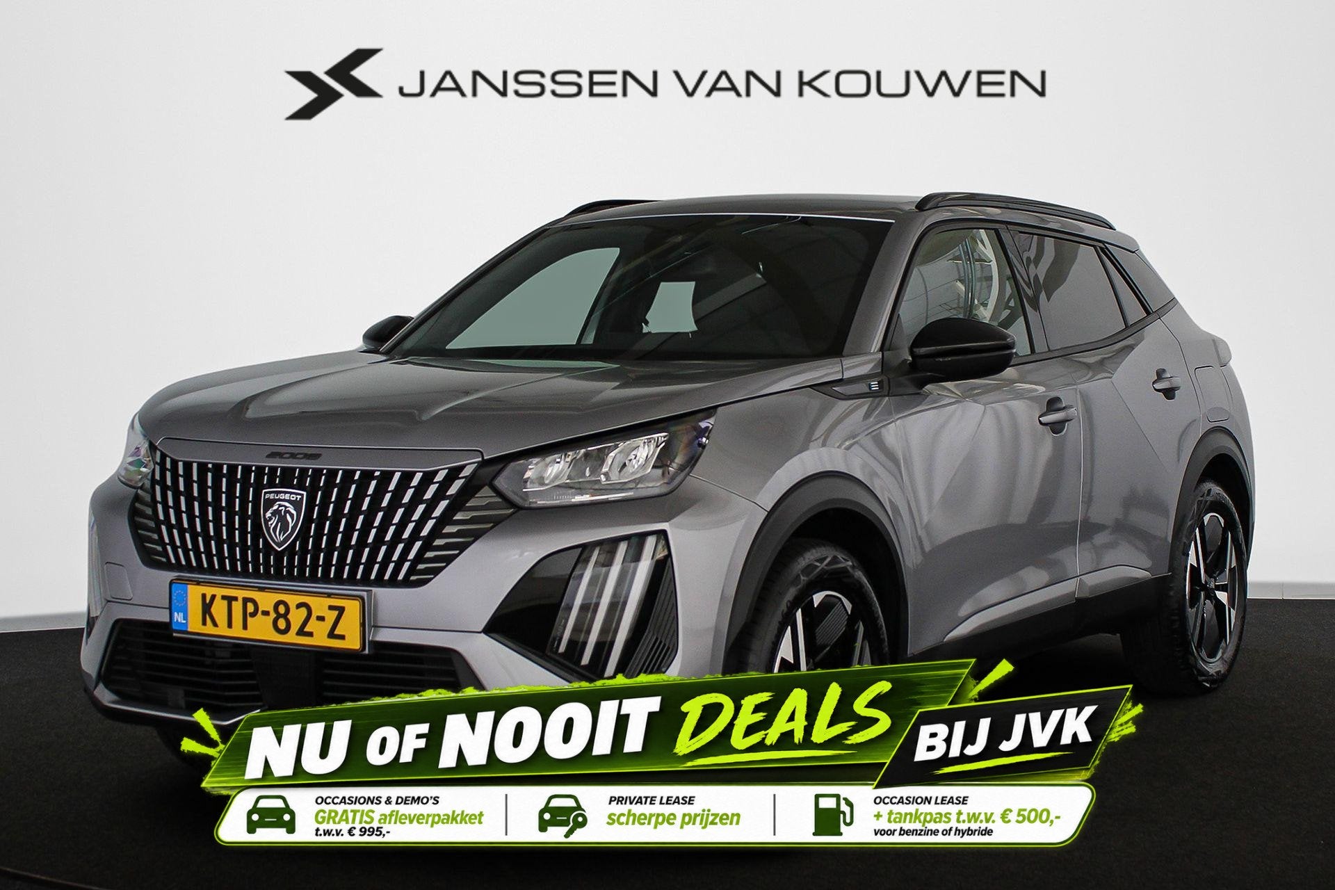 Peugeot e-2008 EV Allure 50 kWh Keyless Apple CarPlay 17", Auto's, 330 km, Gebruikt, 1523 kg, 315 min