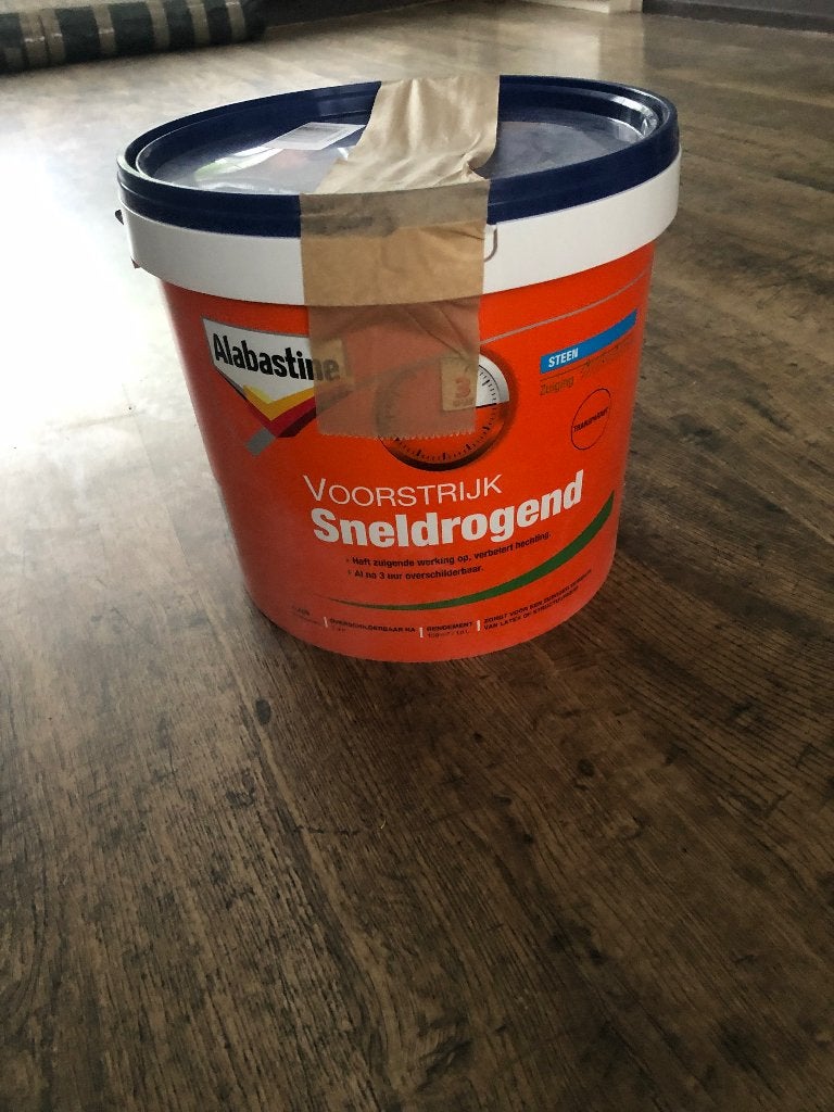 Alabastine voorstrijk sneldrogend transparant 10L, ongeopend, Doe-het-zelf en Verbouw, 10 tot 15 liter, Ophalen of Verzenden, Nieuw