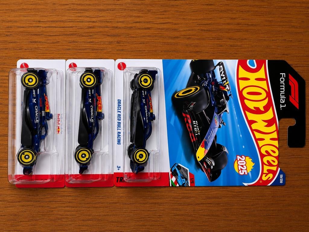 Hot Wheels Max Verstappen Red Bull Racing F1 2025 (per stuk), Kinderen en Baby's, Speelgoed | Speelgoedvoertuigen, Ophalen of Verzenden