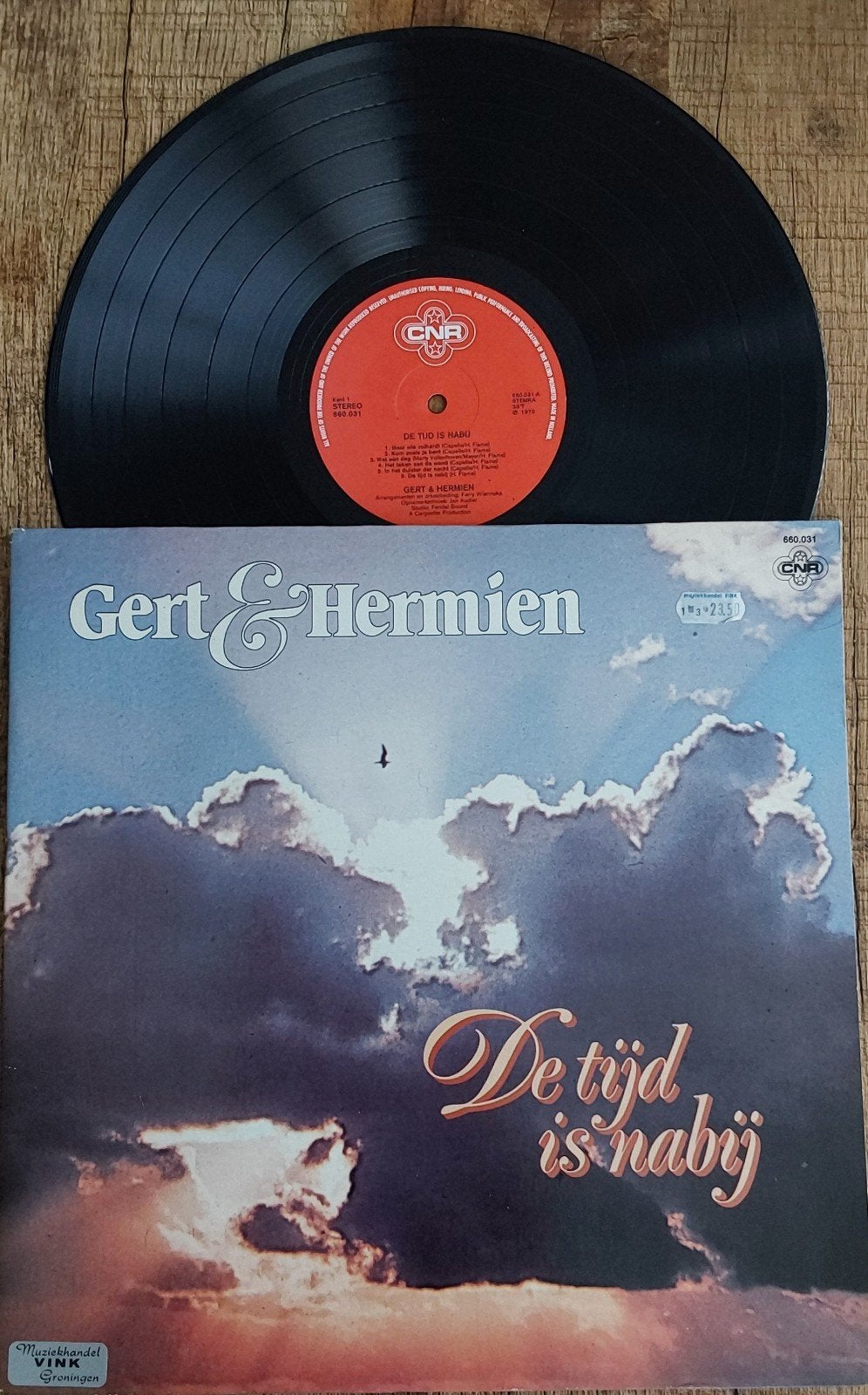Gert & Hermien - De Tijd Is Nabij LP (1974), Ophalen, LP, Gebruikt, Levenslied of Smartlap