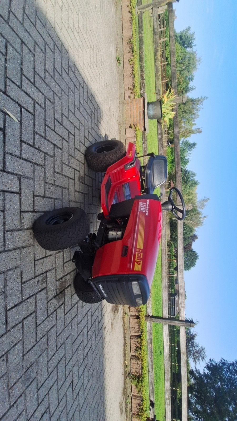 nette Western Rally zitmaaier, Tuin en Terras, Ophalen, Zo goed als nieuw, 50 cm of meer