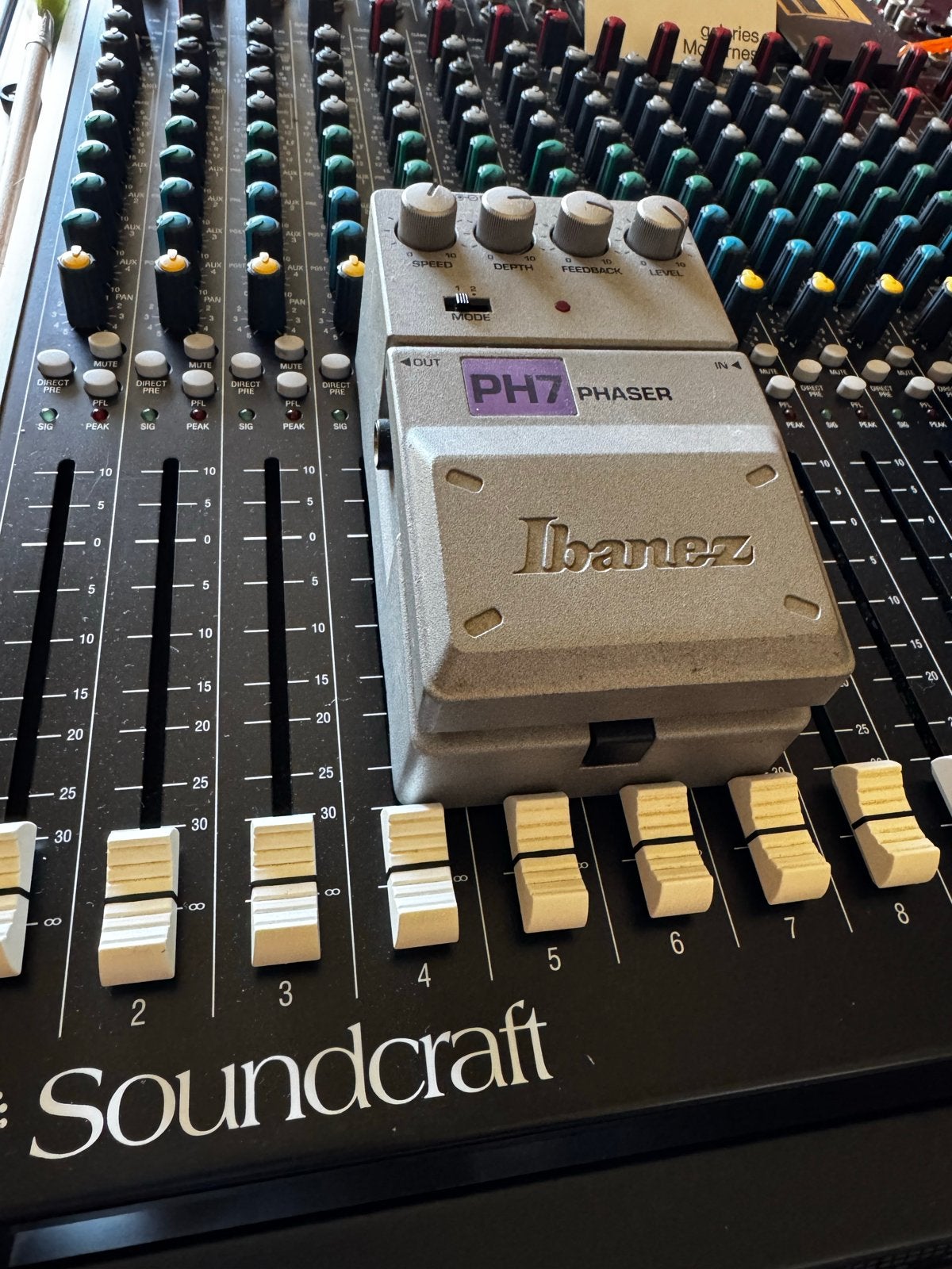 Ibanez PH7 Phaser gitaarpedaal, Ophalen of Verzenden, Zo goed als nieuw, Overige typen