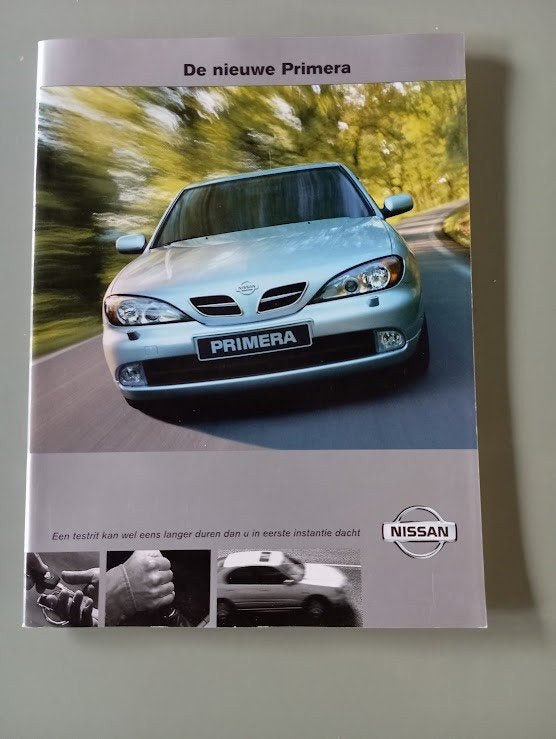 Nissan De Nieuwe Primera 2004 54 pag., Verzenden, Zo goed als nieuw, Nissan