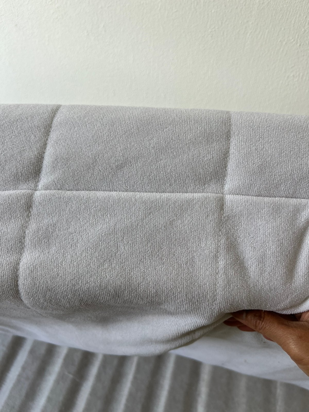 Bed met matras, Ophalen, Gebruikt, Eenpersoons, Wit